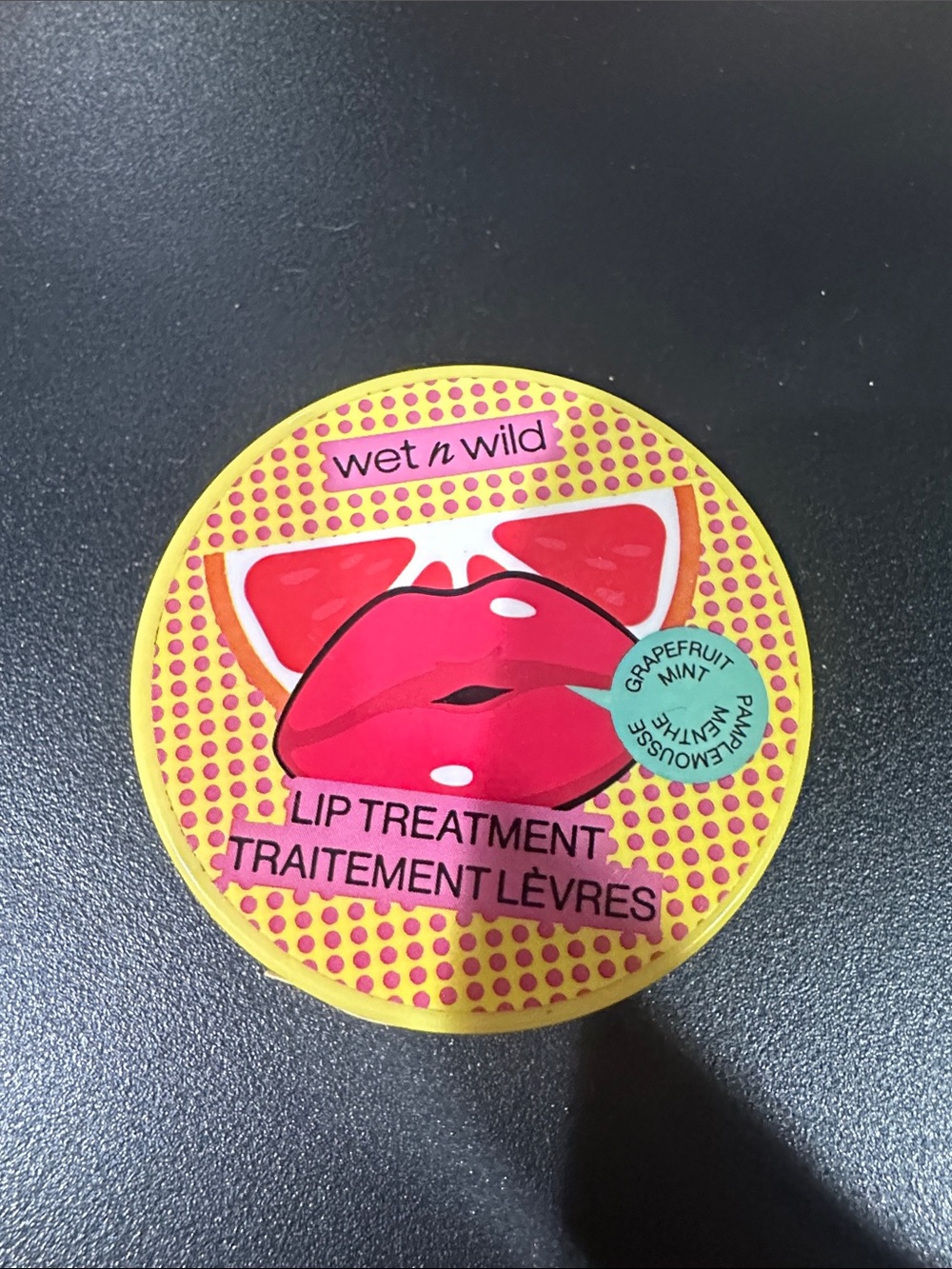 wet n wild Grapefruit Mint Lip Treatment - Bright Pink & Yellow Packaging